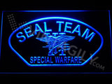 SEAL Team Six 4 LED Neon Sign USB - Blue - TheLedHeroes