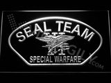 SEAL Team Six 4 LED Neon Sign USB - White - TheLedHeroes