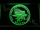 US Naval Special Warfare Development Group LED Neon Sign USB - Green - TheLedHeroes