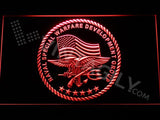 US Naval Special Warfare Development Group LED Neon Sign Electrical - Red - TheLedHeroes