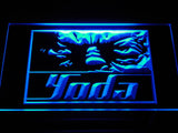 Star Wars Yoda LED Sign - Blue - TheLedHeroes