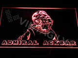 Admiral Ackbar LED Neon Sign Electrical - Red - TheLedHeroes