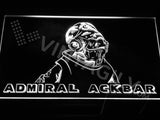 Admiral Ackbar LED Sign - White - TheLedHeroes