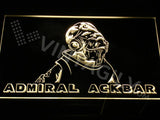 Admiral Ackbar LED Neon Sign Electrical - Yellow - TheLedHeroes