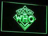 Doctor Who 4 LED Neon Sign Electrical - Green - TheLedHeroes