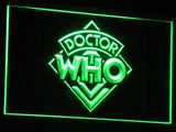 FREE Doctor Who 4 LED Sign - Green - TheLedHeroes