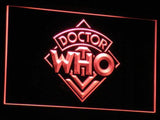 Doctor Who 4 LED Neon Sign Electrical - Red - TheLedHeroes