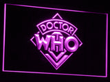 FREE Doctor Who 4 LED Sign - Purple - TheLedHeroes