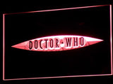 Doctor Who 2 LED Neon Sign USB - Red - TheLedHeroes