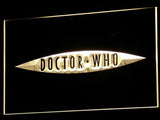 Doctor Who 2 LED Neon Sign Electrical - Yellow - TheLedHeroes