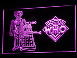 Doctor Who 3 LED Neon Sign USB - Purple - TheLedHeroes