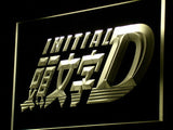 Initial D LED Sign - Multicolor - TheLedHeroes
