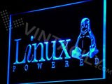 Linux LED Neon Sign USB - Blue - TheLedHeroes