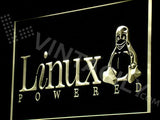 Linux LED Neon Sign USB - Yellow - TheLedHeroes