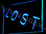 LOST LED Sign - Blue - TheLedHeroes
