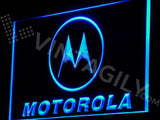 Motorola LED Neon Sign Electrical - Blue - TheLedHeroes