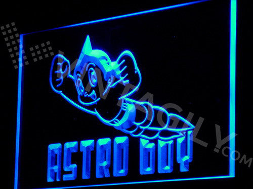 Astro Boy LED Sign - Blue - TheLedHeroes