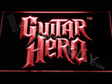 Guitar Hero LED Neon Sign Electrical - Red - TheLedHeroes