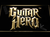Guitar Hero LED Neon Sign USB - Yellow - TheLedHeroes
