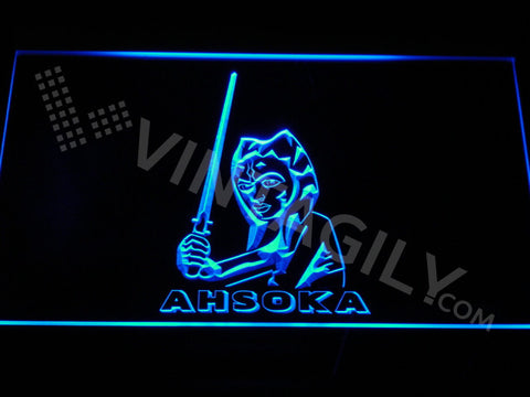 FREE Ahsoka LED Sign - Blue - TheLedHeroes