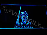 Ahsoka LED Neon Sign USB - Blue - TheLedHeroes