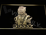 Bossk LED Sign - Yellow - TheLedHeroes