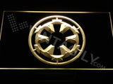 Galatic War LED Neon Sign USB - Yellow - TheLedHeroes