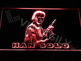 Han Solo LED Neon Sign USB - Red - TheLedHeroes