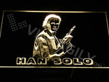 Han Solo LED Neon Sign USB - Yellow - TheLedHeroes