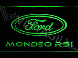 Ford Mondeo RSI LED Neon Sign USB - Green - TheLedHeroes