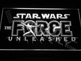 Star Wars The Force Unleashed LED Sign - White - TheLedHeroes
