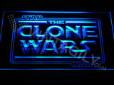 Star Wars The Clone of Wars LED Sign - Blue - TheLedHeroes