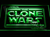 Star Wars The Clone of Wars LED Sign - Green - TheLedHeroes