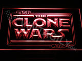 Star Wars The Clone of Wars LED Sign - Red - TheLedHeroes
