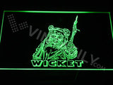 Wicket LED Neon Sign USB - Green - TheLedHeroes