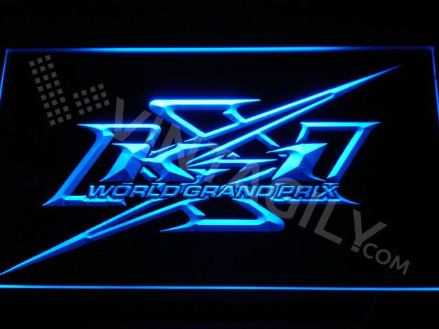 K-1 World Grand Prix LED Neon Sign USB - Blue - TheLedHeroes