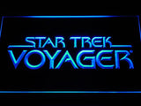 Star Trek Voyager Logo Movie LED Neon Sign USB - Blue - TheLedHeroes