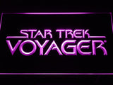 Star Trek Voyager Logo Movie LED Neon Sign USB - Purple - TheLedHeroes