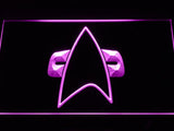Star Trek Voyager Communicator LED Neon Sign USB - Purple - TheLedHeroes