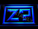 Johnny The Homicidal Maniac Zim LED Neon Sign Electrical - Blue - TheLedHeroes