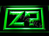 Johnny The Homicidal Maniac Zim LED Neon Sign Electrical - Green - TheLedHeroes