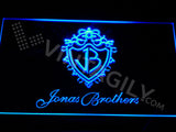 Jonas Brothers 2 LED Sign - Blue - TheLedHeroes