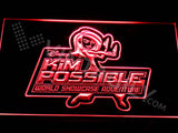 Kim Possible World Showcase Adventure LED Sign - Red - TheLedHeroes