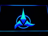 Star Trek Klingon Empire LED Neon Sign Electrical - Blue - TheLedHeroes