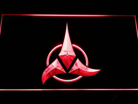 Star Trek Klingon Empire LED Neon Sign USB - Red - TheLedHeroes