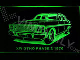 Ford XW GTHO Phase 2 1970 LED Neon Sign USB - Green - TheLedHeroes