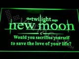 Twilight Saga New Moon LED Sign - Green - TheLedHeroes