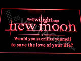 Twilight Saga New Moon LED Sign - Red - TheLedHeroes