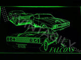 Ford Falcons X LED Neon Sign USB - Green - TheLedHeroes