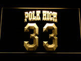 Polk High 33 LED Sign - Multicolor - TheLedHeroes